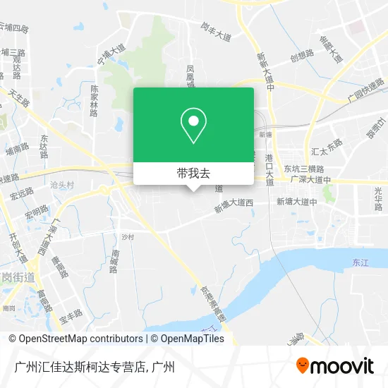广州汇佳达斯柯达专营店地图
