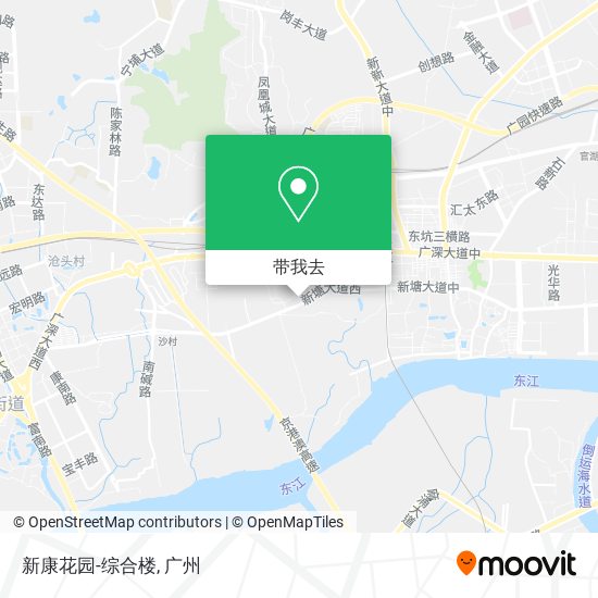 新康花园-综合楼地图