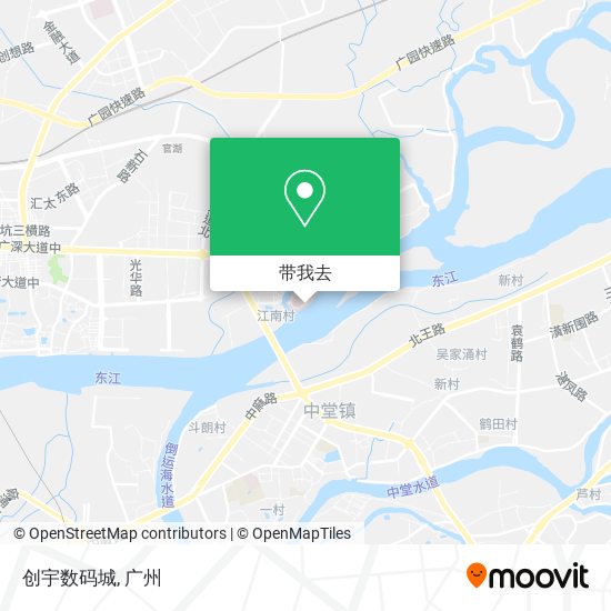 创宇数码城地图