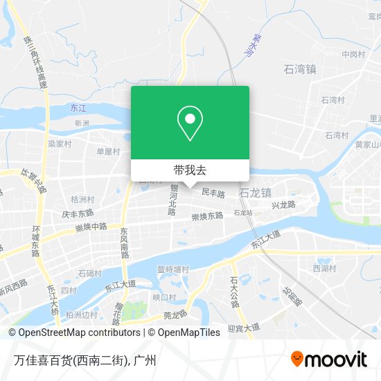 万佳喜百货(西南二街)地图