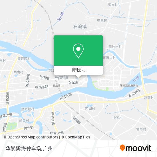 华景新城-停车场地图