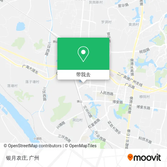 银月农庄地图