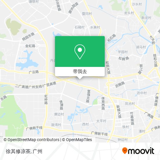 徐其修凉茶地图