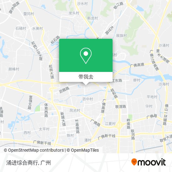 涌进综合商行地图
