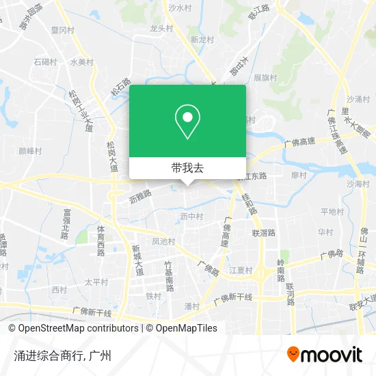 涌进综合商行地图