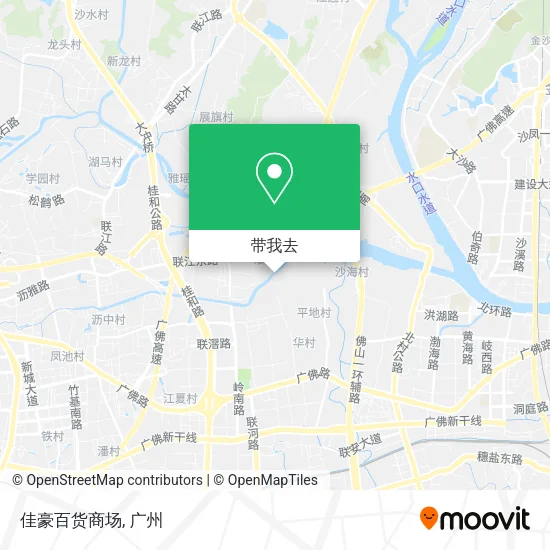佳豪百货商场地图
