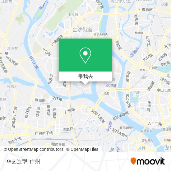 华艺造型地图