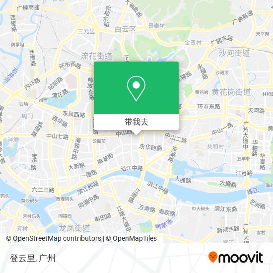 登云里地图