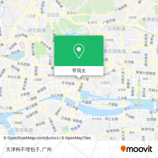 天津狗不理包子地图