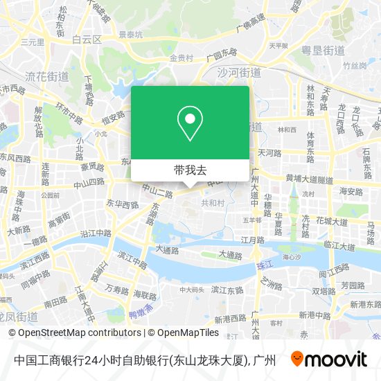 中国工商银行24小时自助银行(东山龙珠大厦)地图