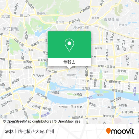 农林上路七横路大院地图
