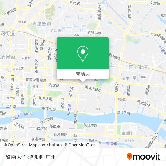 暨南大学-游泳池地图