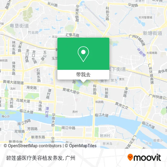 碧莲盛医疗美容植发养发地图