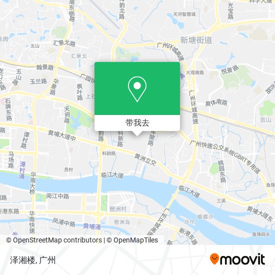 泽湘楼地图