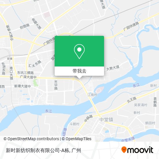 新时新纺织制衣有限公司-A栋地图