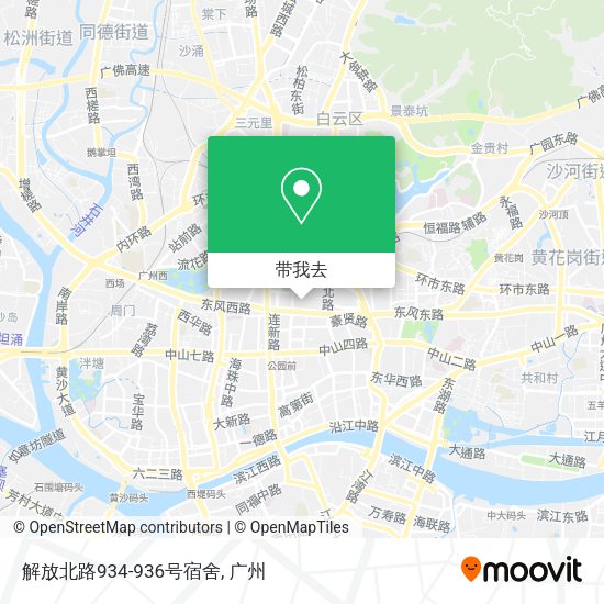 解放北路934-936号宿舍地图