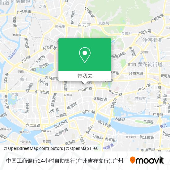 中国工商银行24小时自助银行(广州吉祥支行)地图