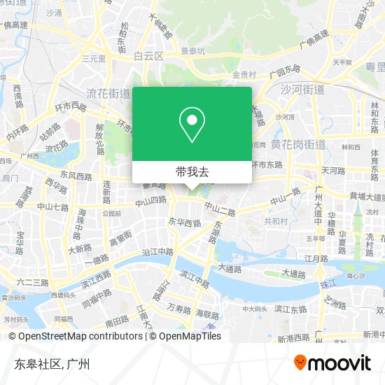 东皋社区地图