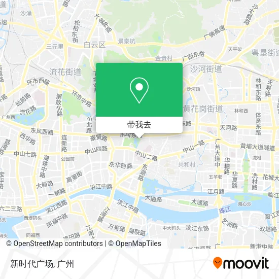 新时代广场地图