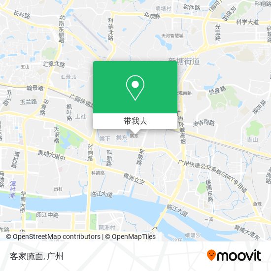 客家腌面地图