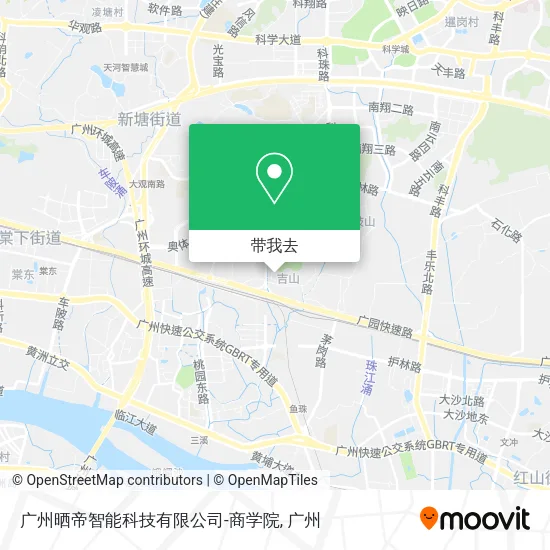 广州晒帝智能科技有限公司-商学院地图