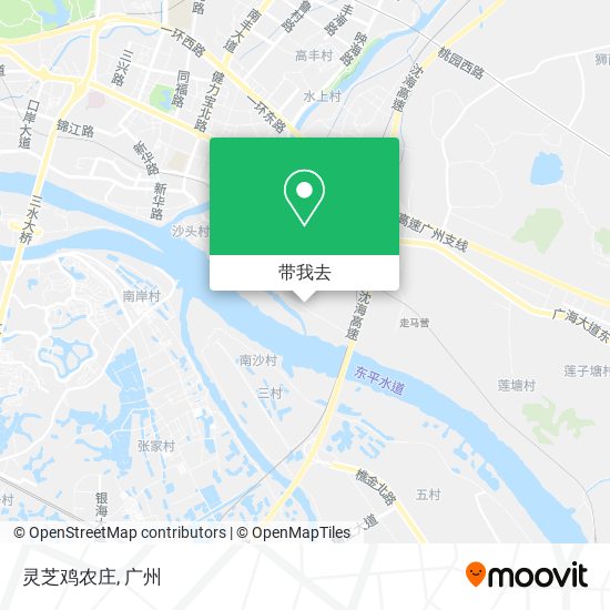 灵芝鸡农庄地图