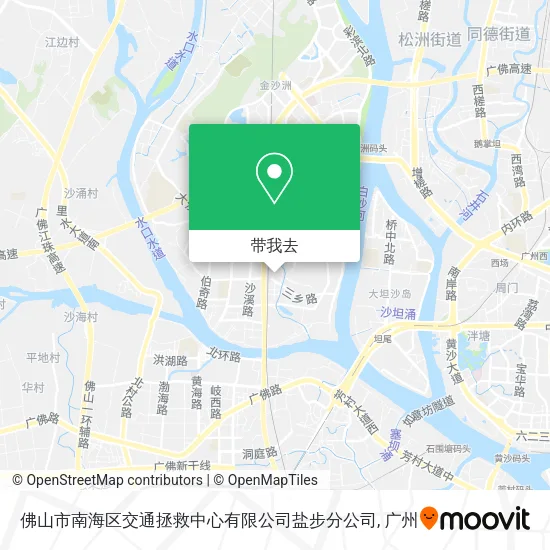 佛山市南海区交通拯救中心有限公司盐步分公司地图