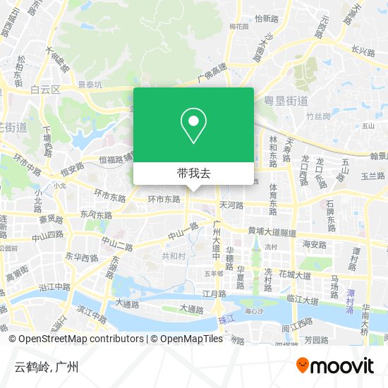 云鹤岭地图