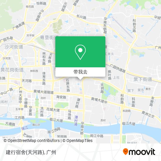 建行宿舍(天河路)地图