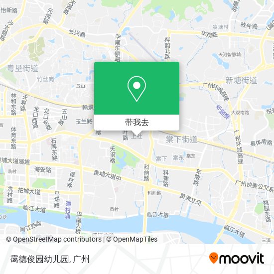 霭德俊园幼儿园地图