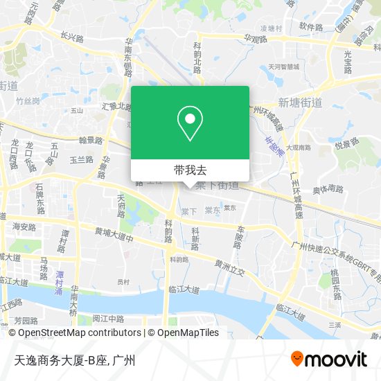 天逸商务大厦-B座地图