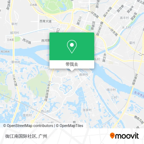 御江南国际社区地图