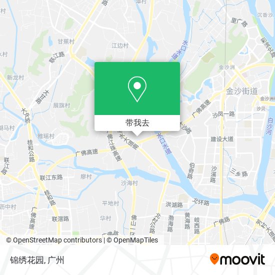 锦绣花园地图