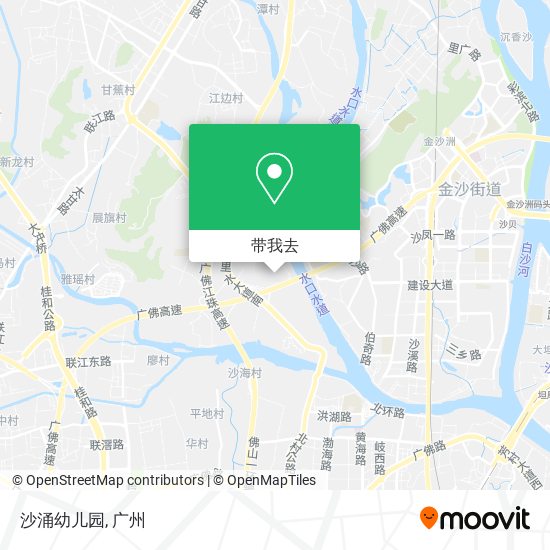 沙涌幼儿园地图