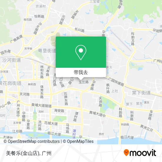 美餐乐(金山店)地图