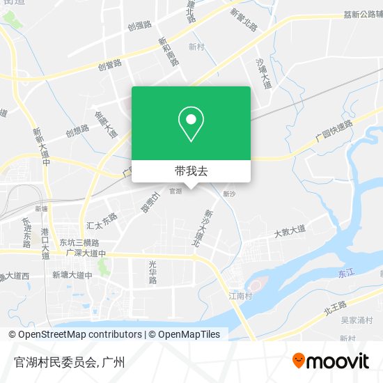 官湖村民委员会地图