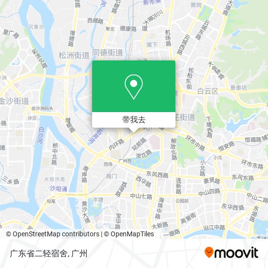 广东省二轻宿舍地图