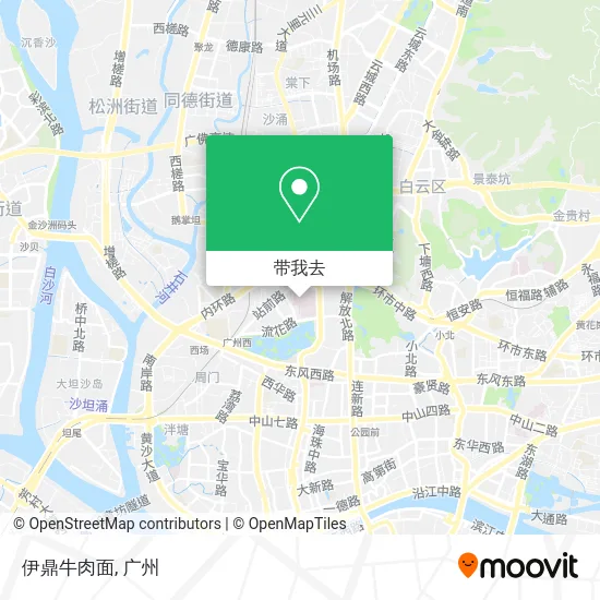 伊鼎牛肉面地图