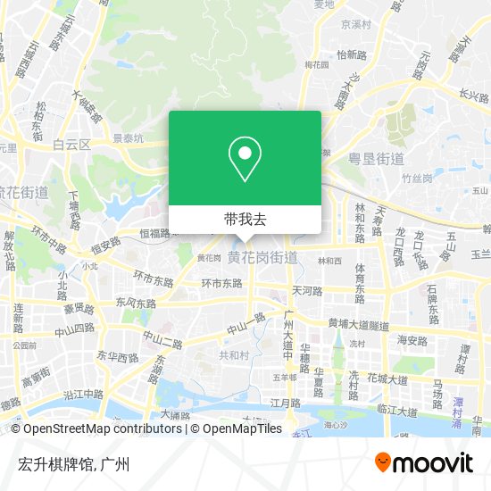 宏升棋牌馆地图