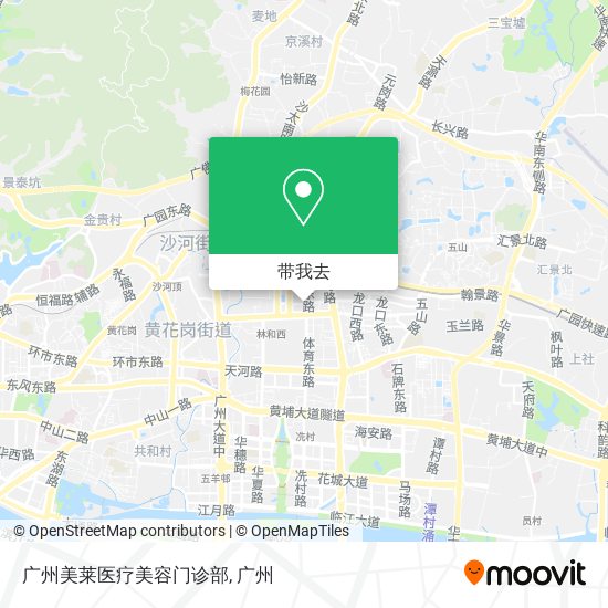 广州美莱医疗美容门诊部地图