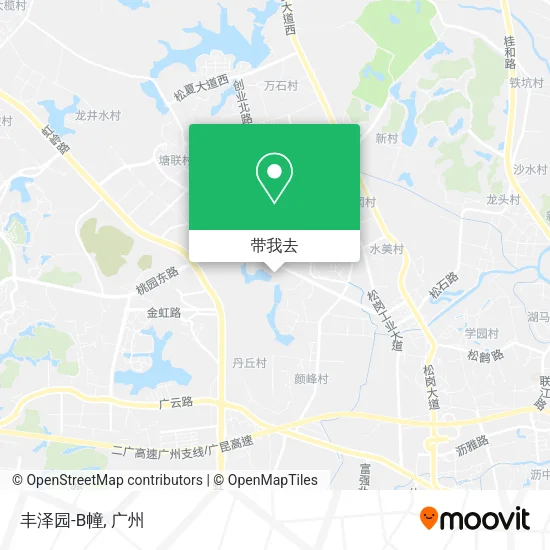 丰泽园-B幢地图