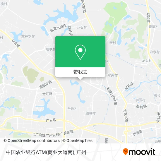 中国农业银行ATM(商业大道南)地图
