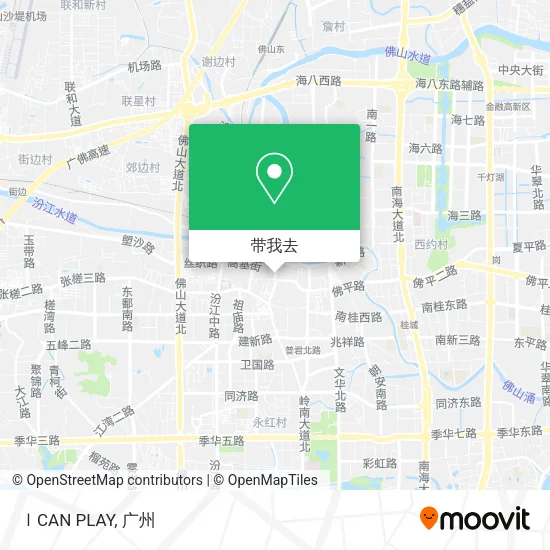 ⅠCAN PLAY地图