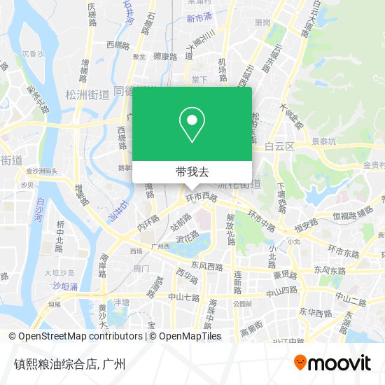 镇熙粮油综合店地图