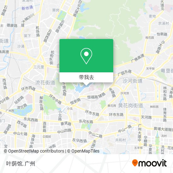 叶荫馆地图