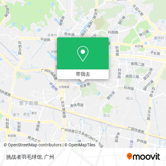 挑战者羽毛球馆地图