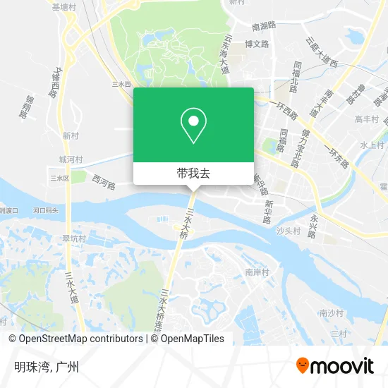 明珠湾地图