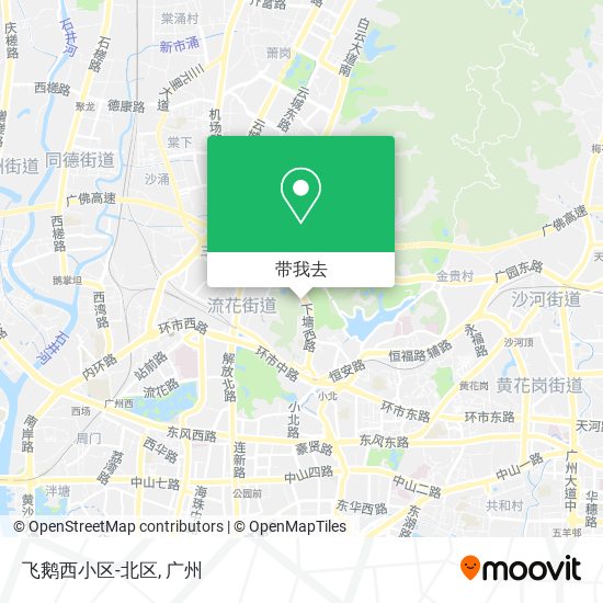 飞鹅西小区-北区地图