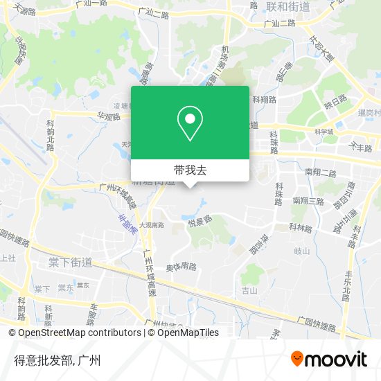 得意批发部地图