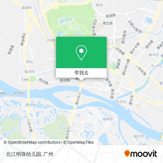 北江明珠幼儿园地图
